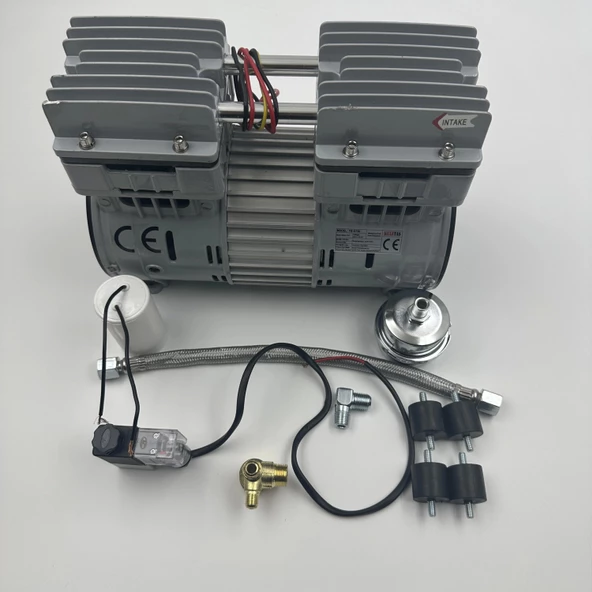 Kuletaş 1Hp Sessiz Yağsız Kompresör Kafası - 6