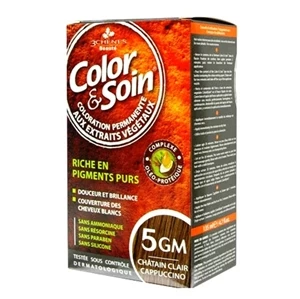 Color and Soin Tamamen Bitkisel Organik Saç Boyası 5GM - Açık Kahverengi