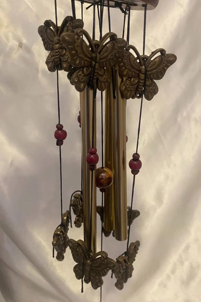 Deprem Çanı Zili Rüzgar Çanı Zili Feng Şui Kelebek ürün görseli