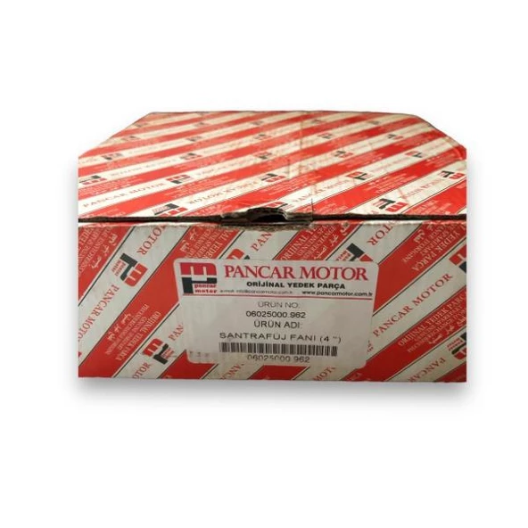 Pancar Motor Santrifüj Fanı E89 - 4
