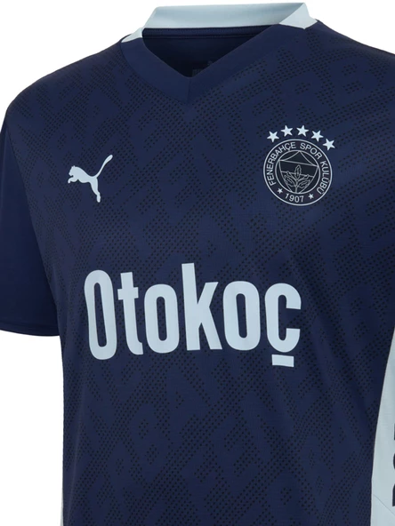 Fenerbahçe Orijinal Lisanslı Unisex 24-25 Yeni Sezon Mavi Forma - 3