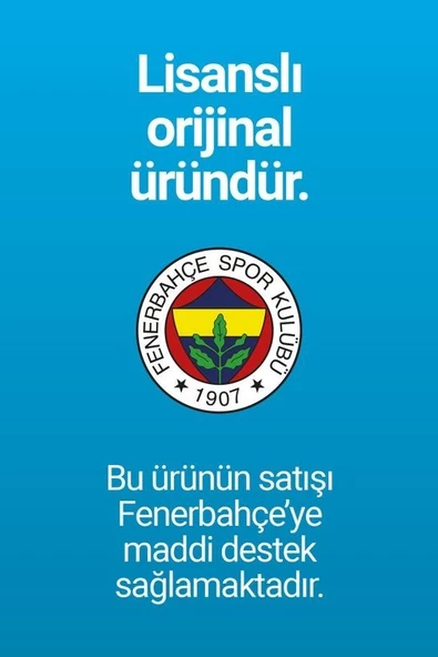 Fenerbahçe Orijinal Lisanslı Unisex 24-25 Yeni Sezon Mavi Forma Kanarya Baskı Hediyelik Ahşap Kutulu - 8