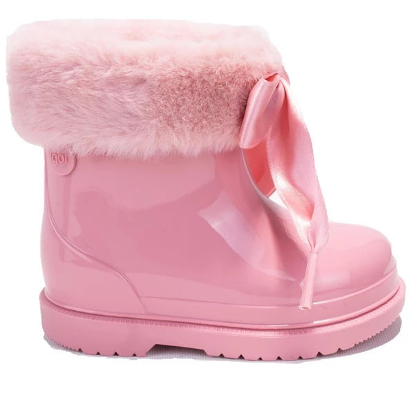 İgor W10258 Bimbi Soft Pembe Ortopedik Kız Çocuk Yağmur Çizme - 2
