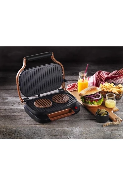 Aksu Izgara Ve Tost Makinesi Vintage Mini Boy - 5
