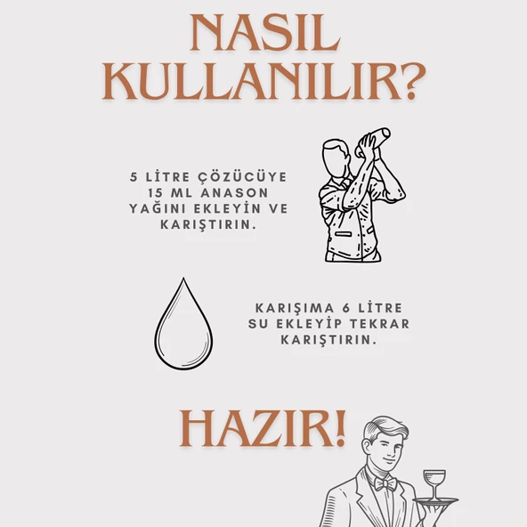 Saf Anason Yağı 15 ML (5 Litre İçin Uyumludur) - 2