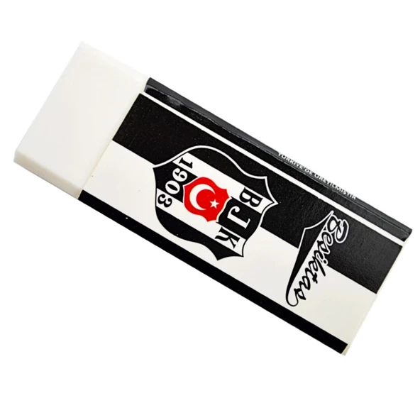 Beşiktaş No:20 PVC Free Büyük Boy Beyaz Silgi 3 Adet - 5