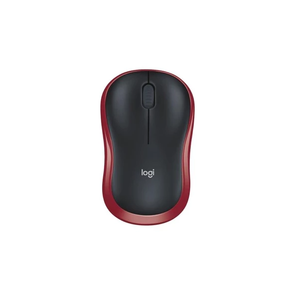 Logitech M185 Kablosuz Mouse Kırmızı