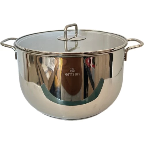 EMSAN GOURMET 16 CM DERİN TENCERE ÇELİK - 3