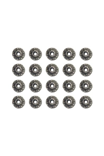 Hediyelik Doğal Taş Epoksi Zincirli Tesbih Püskülü Ayyıldız Modeli | 10'lu Set - 5