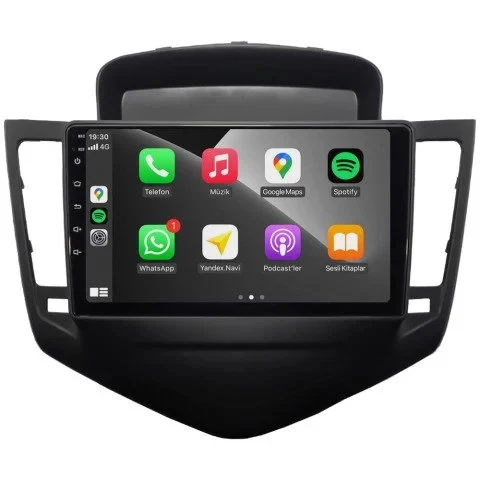 Chevrolet Cruze Android Multimedya Sistemi (2009-2012) 2 GB RAM, 32 GB Hafıza, 4 Çekirdek, Navigold