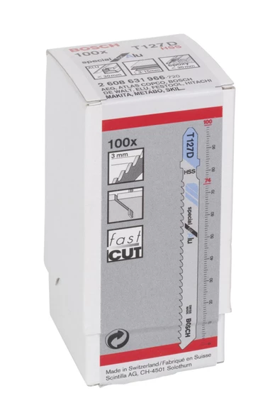 DEKUPAJ BIÇAĞI - T 127 D SPECİAL FOR ALU 100'LÜ - 2