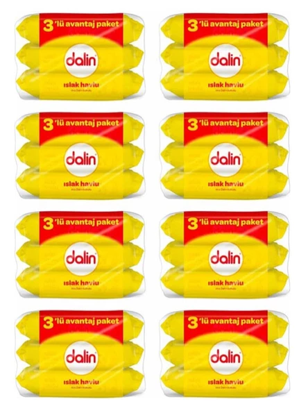 Dalin Islak Havlu Mendil 24 X 56 Adet