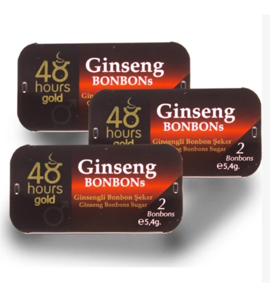 Ginseng 48hours Bonbon 3 Adet 2 Li