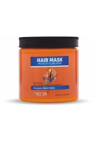 Arcade Koruyucu Bakım Serisi ( Şampuan 500 ml +maske+serum+fön Suyu) - Resim 6