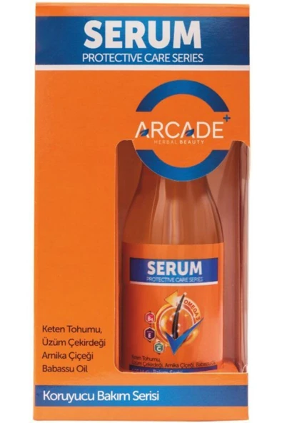 Arcade Koruyucu Bakım Serisi ( Şampuan 500 ml +maske+serum+fön Suyu) - Resim 4
