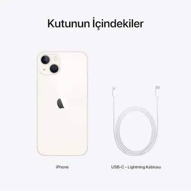iPhone 13 128 GB - Beyaz - 4