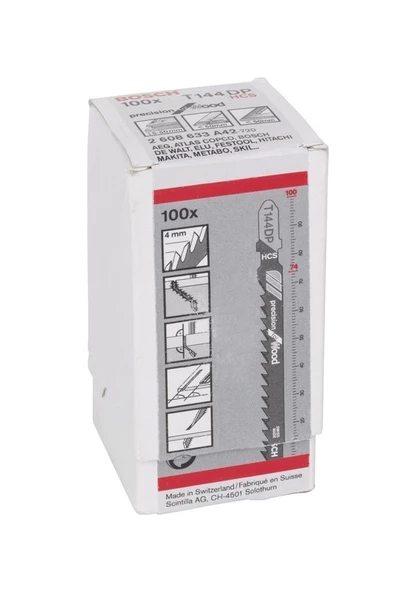DEKUPAJ BIÇAĞI - T 144 DP PRECİSİON FOR WOOD 100'L - 3