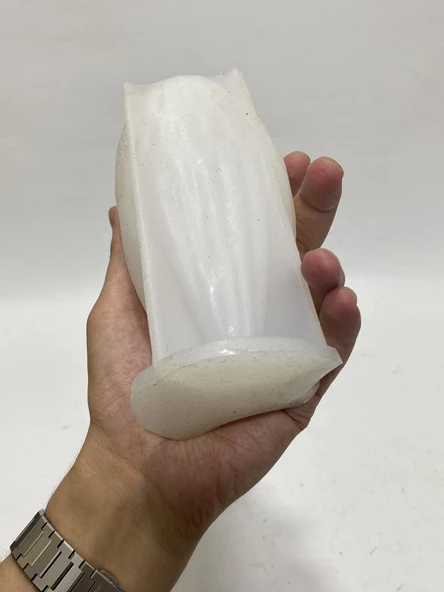 Tırtıklı Silikon Mum Kalıp 15cm - 4