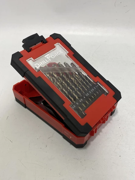 DrillForce Hss Buçuklu Metal Matkap Ucu Seti 1-10mm 19 Parça - Resim 5