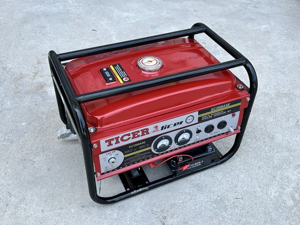 Ticer EC3500ASE Benzinli Marşlı Jeneratör 2,8kW - 2