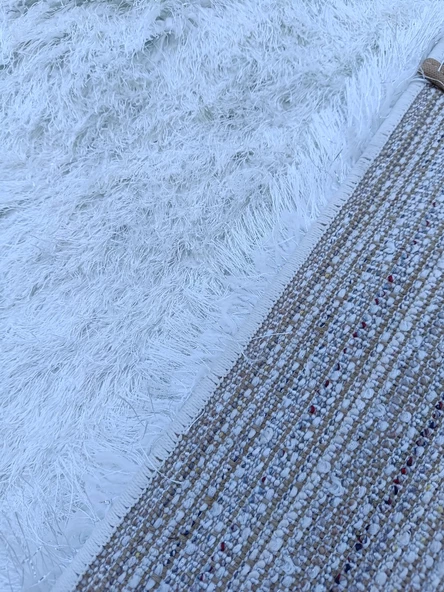 Merinos Shaggy Halı Glossy 60 Krem 160x230 cm - 6