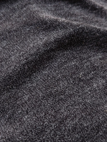 Örme Penye Kırçıllı Kumaş Gri 1,50x65metre - Resim 2