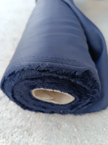 Saten Astarlık Kumaş Mavi 1,53x100metre - Resim 3