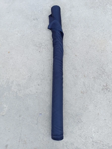 Saten Astarlık Kumaş Mavi 1,53x100metre - Resim 4