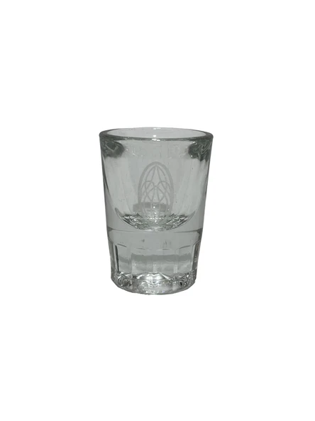 Desenli Kristal Cam Likör Bardağı (Defolu) ürün görseli 1