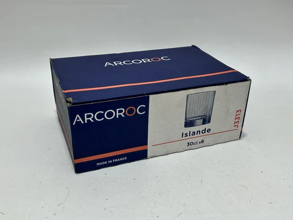 Arcoroc Islande Hiball Viski Bardağı 30cl 6 Adet (Hafif Defolu) - Resim 3