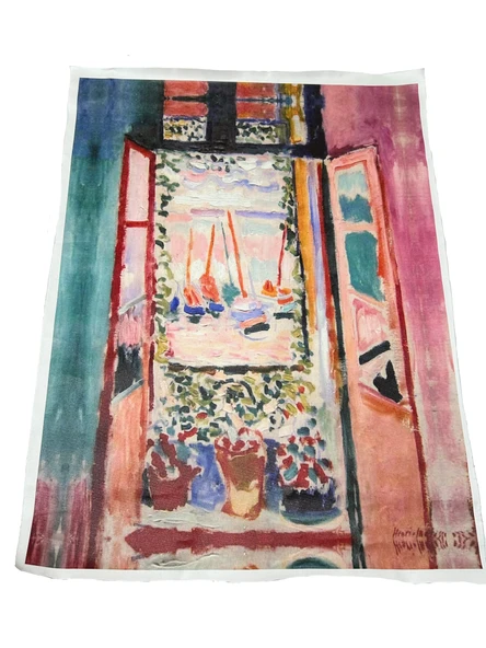 Henri Matisse Open Window Collioure 1905 Duvar Sanatı Baskı Posteri - Resim 2