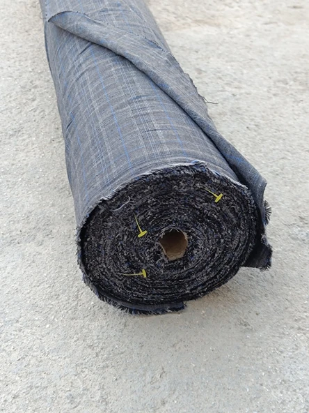 Pamuk Ekose Desen Kumaş Gri 1,50x43metre - Resim 4