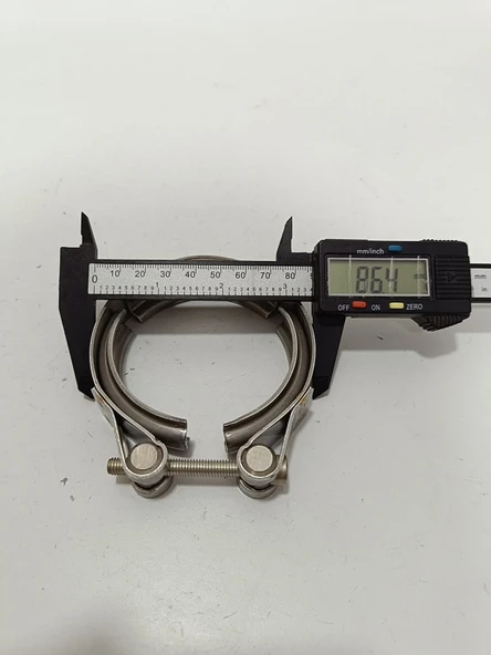 Ford Cargo Egr Giriş V-Bant Flanşlı Kelepçe GC469F481AA - Resim 7