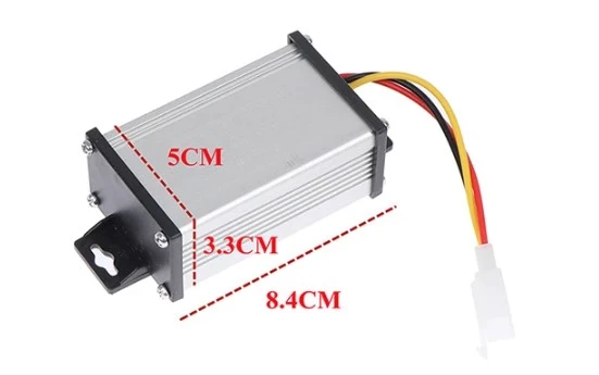 Elektrikli Bisiklet Dc Dönüştürücü Trafo 12V 10A - Resim 2