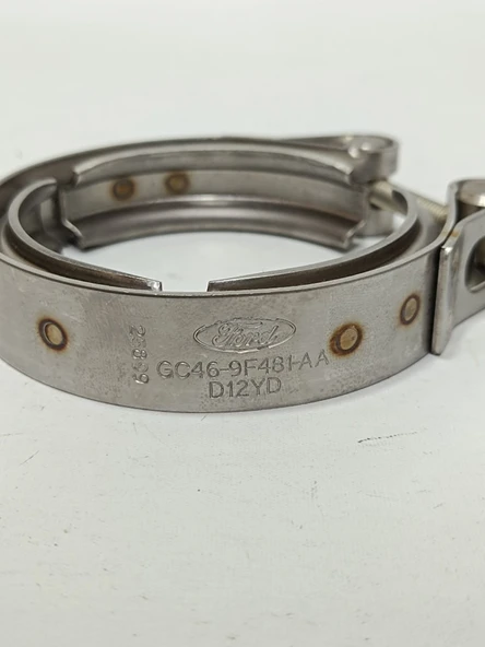 Ford Cargo Egr Giriş V-Bant Flanşlı Kelepçe GC469F481AA - Resim 3