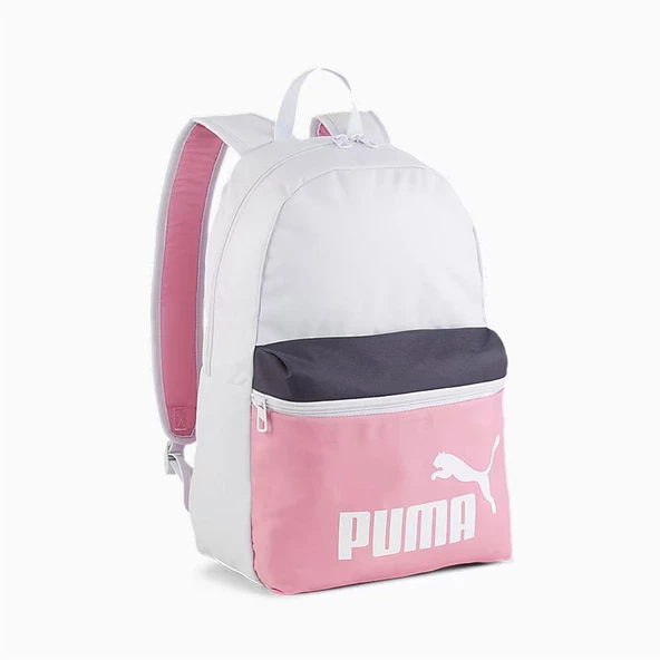 Puma Phase Gümüş/Pembe Unisex Spor Sırt Çantası - 090468 09