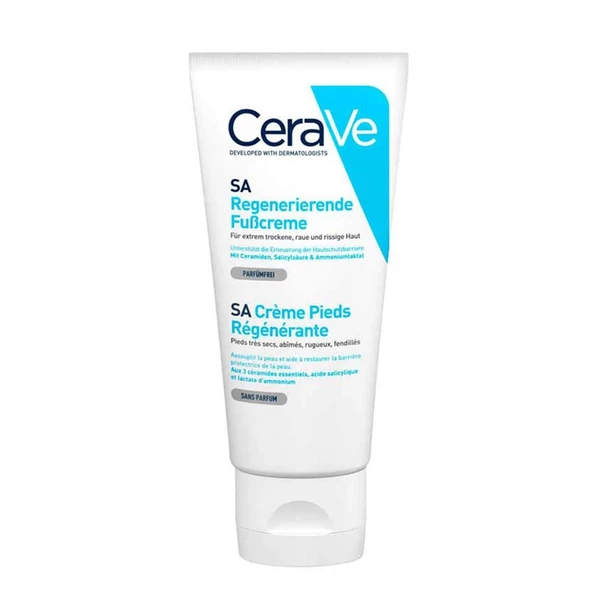 CeraVe SA Yenileyen Ayak Kremi 88 ml Kurumuş ve Sertleşmiş Ayaklar İçin