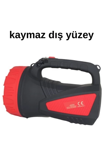 50 saat çalışma süreli 8000mah el feneri projektör - 8