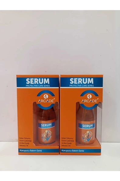 Arcade Saç Bakım Serisi Saç Serum 100 ML (Koruyucu Bakım ) 2'Lİ