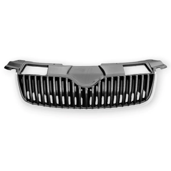Skoda Roomster 2006-2010 Ön Panjur Izgarası Krom Alt Çıtalı 5J0853668