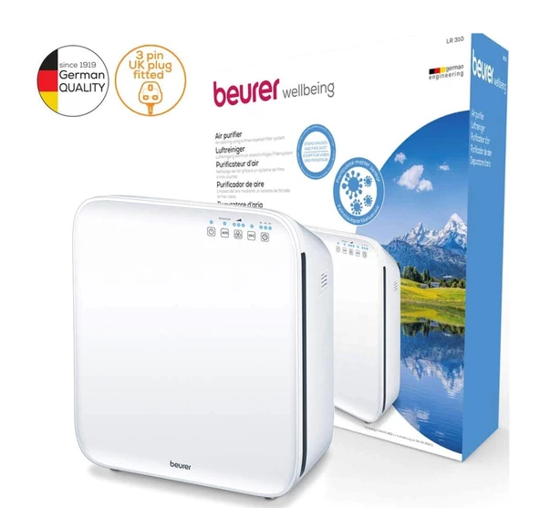 Beurer Lr 310 Beyaz Hepa Filtre Aktif Karbon Hava Temizleyici - 3