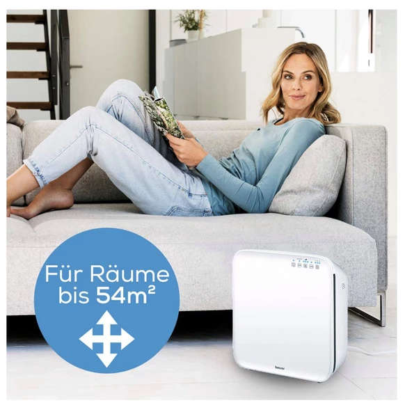 Beurer Lr 310 Beyaz Hepa Filtre Aktif Karbon Hava Temizleyici - 4