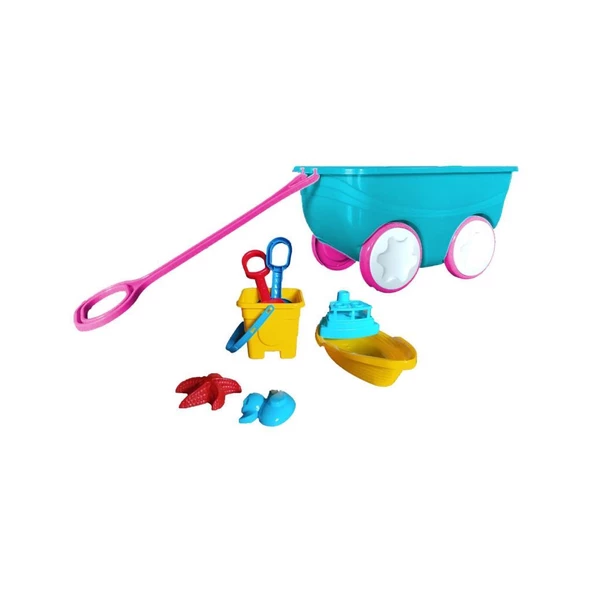 ERDEM VAGON KOVA PLAJ OYUN SETİ ERV-101 - 5