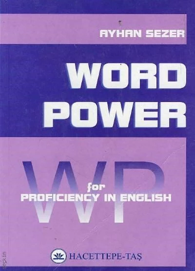 Word Power For Proficıency In English Ayhan Sezer Hacettepe taş Yayıncılık