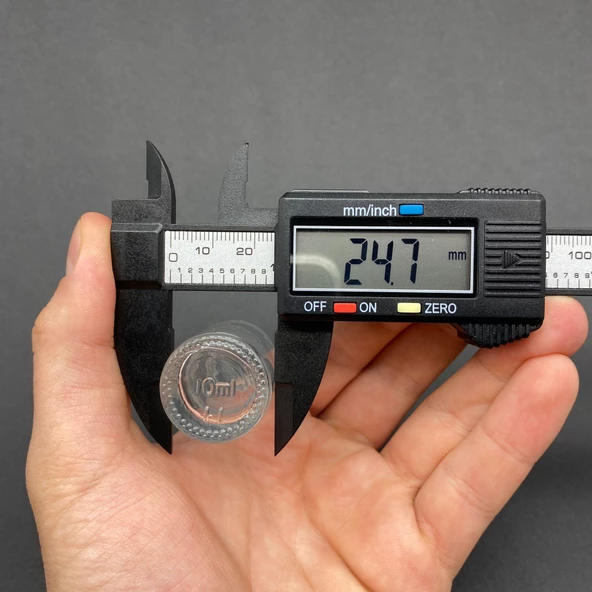 10 Ml Şeffaf Cam Şişe Beyaz Spreyli ,  10Cc Şeffaf Spreyli Boş Şişe x 6 Adet - Resim 4