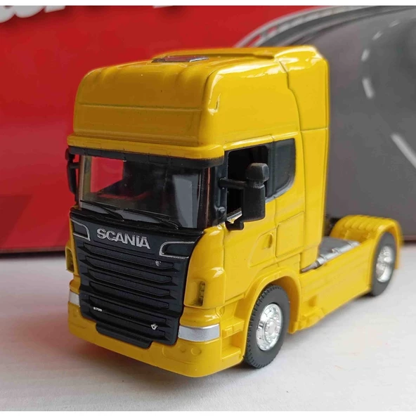 Scania V8 R730 1:64 Ölçekli Tır Çekici Sarı
