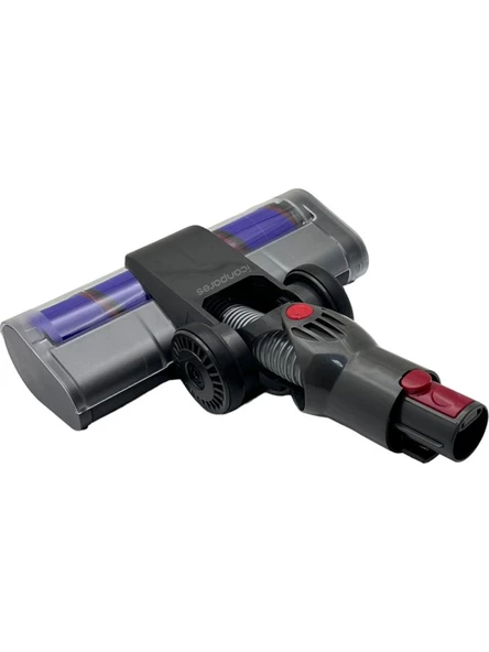 srfn ticaret Dyson Uyumlu V10 Süpürge Yumuşak ve Sert Rulo Fırçalı Başlık - Resim 5