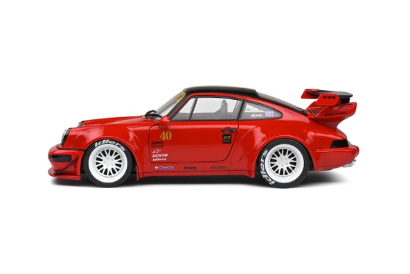 1:18 Porsche 911 964 RWB Red Sakura - 4