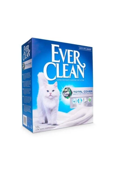 Ever Clean Total Cover Koku Önleyici Kedi Kumu 10lt - 3