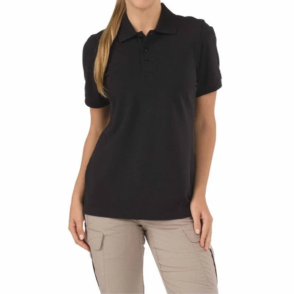 5.11 PROFESSIONAL POLO BAYAN T-SHIRT SIYAH - 6
